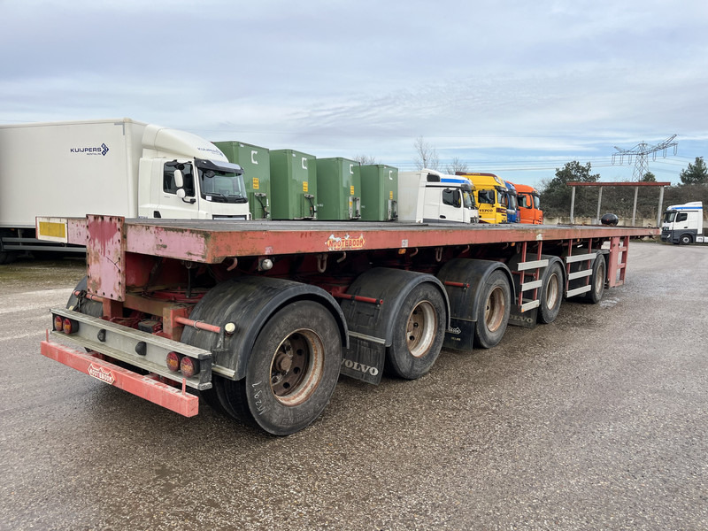 Nooteboom OVB-90-05 / 5 axle 12 Ton Hydraulic / BPW Drum / Ballast Trailer - Semiremorcă platformă: Foto 2 Nooteboom OVB-90-05 / 5 axle 12 Ton Hydraulic / BPW Drum / Ballast Trailer - Semiremorcă platformă: Foto 2