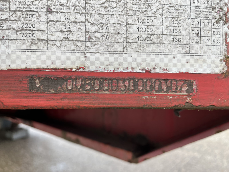 Nooteboom OVB-90-05 / 5 axle 12 Ton Hydraulic / BPW Drum / Ballast Trailer - Semiremorcă platformă: Foto 4 Nooteboom OVB-90-05 / 5 axle 12 Ton Hydraulic / BPW Drum / Ballast Trailer - Semiremorcă platformă: Foto 4