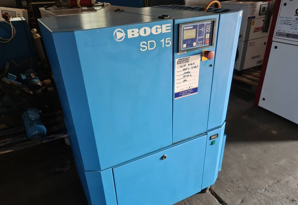 Kompresor śrubowy Boge SD 15, 11 kw - Compresor de aer: Foto 3 Kompresor śrubowy Boge SD 15, 11 kw - Compresor de aer: Foto 3