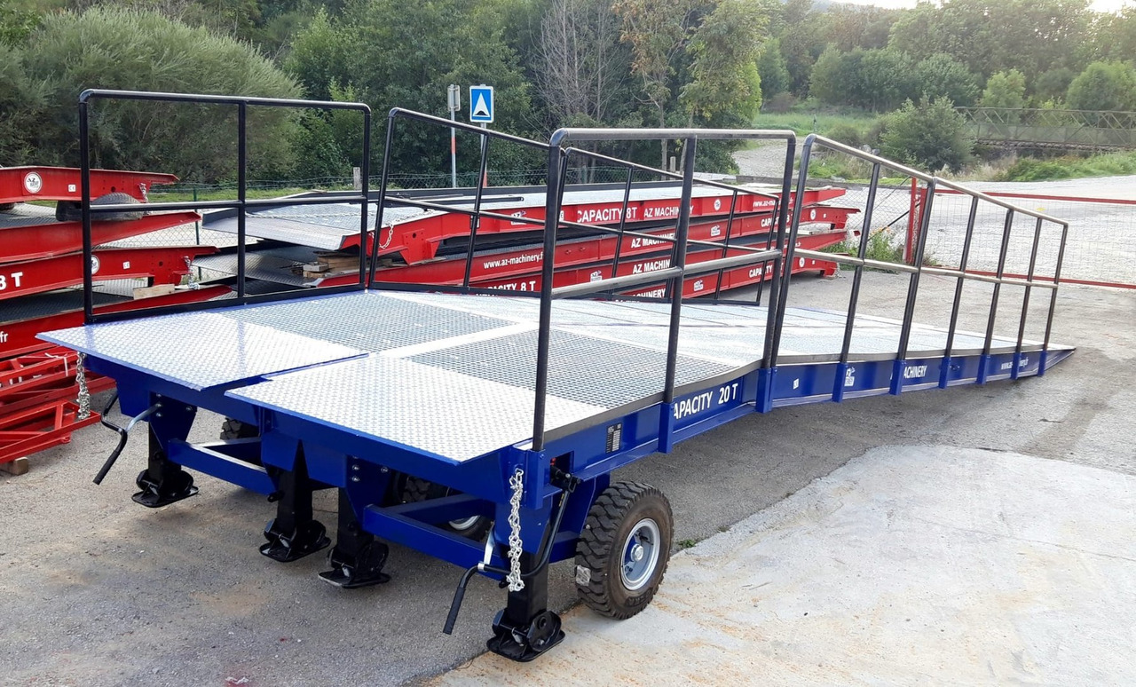 **RENTAL** Large Mobile dock ramp, uncouplable AZ RAMP - KING VERSION, BIG FOOT LLO 20 T - Rampă de încărcare: Foto 2 **RENTAL** Large Mobile dock ramp, uncouplable AZ RAMP - KING VERSION, BIG FOOT LLO 20 T - Rampă de încărcare: Foto 2