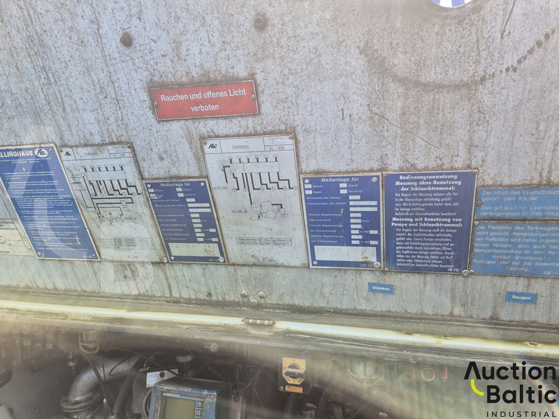 Semiremorcă cisternă pentru transport de combustibili ELLINGHAUS: Foto 14
