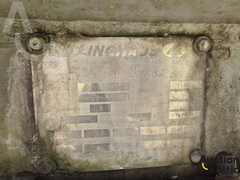 Semiremorcă cisternă pentru transport de combustibili ELLINGHAUS: Foto 13