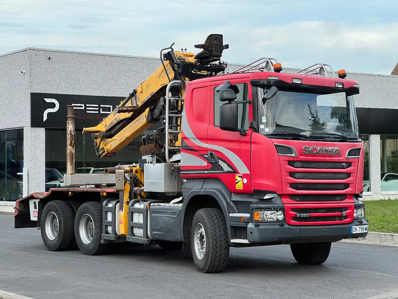 Scania R580 6x4 full steel*3pedal opticruise*R580 V8* - Camion forestier: Foto 3 Scania R580 6x4 full steel*3pedal opticruise*R580 V8* - Camion forestier: Foto 3