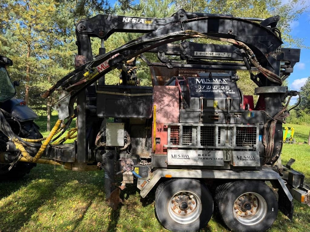 Mus-Max WT 8 XLZ - Tractor forestier, Tocător de lemne: Foto 4 Mus-Max WT 8 XLZ - Tractor forestier, Tocător de lemne: Foto 4