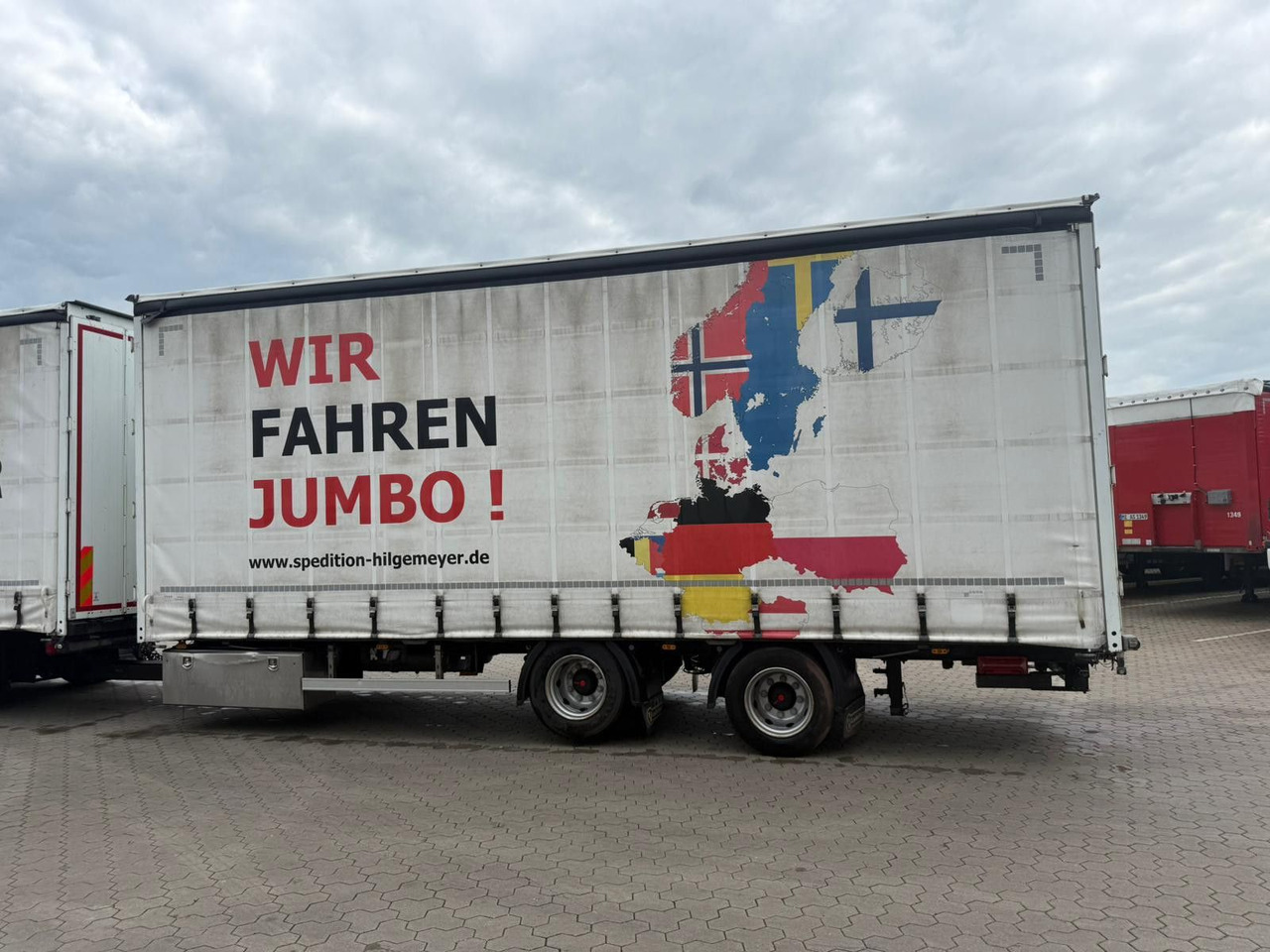 FBL Tandem Anhänger Volumen Inklusive LKW!! - Remorcă cu prelată: Foto 5 FBL Tandem Anhänger Volumen Inklusive LKW!! - Remorcă cu prelată: Foto 5