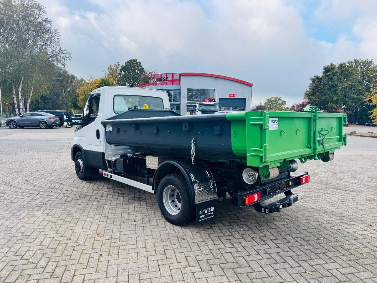 Iveco Daily 70C18H Hyva Abrollkipper - Camion cu cârlig: Foto 2 Iveco Daily 70C18H Hyva Abrollkipper - Camion cu cârlig: Foto 2