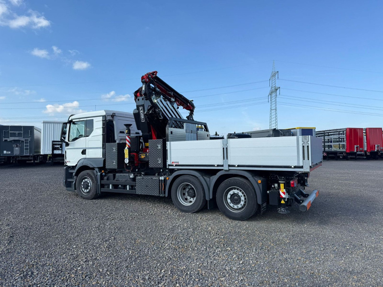 MAN 26.470 6x4-4 Hydrodrive Fassi Kran F545 Jib - Camion platformă, Camion cu macara: Foto 3 MAN 26.470 6x4-4 Hydrodrive Fassi Kran F545 Jib - Camion platformă, Camion cu macara: Foto 3