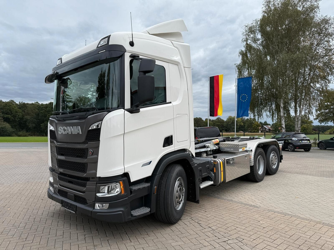 Scania R460 6x2 - Abrollkipper - Sofort Verfügbar! - Camion cu cârlig: Foto 1 Scania R460 6x2 - Abrollkipper - Sofort Verfügbar! - Camion cu cârlig: Foto 1
