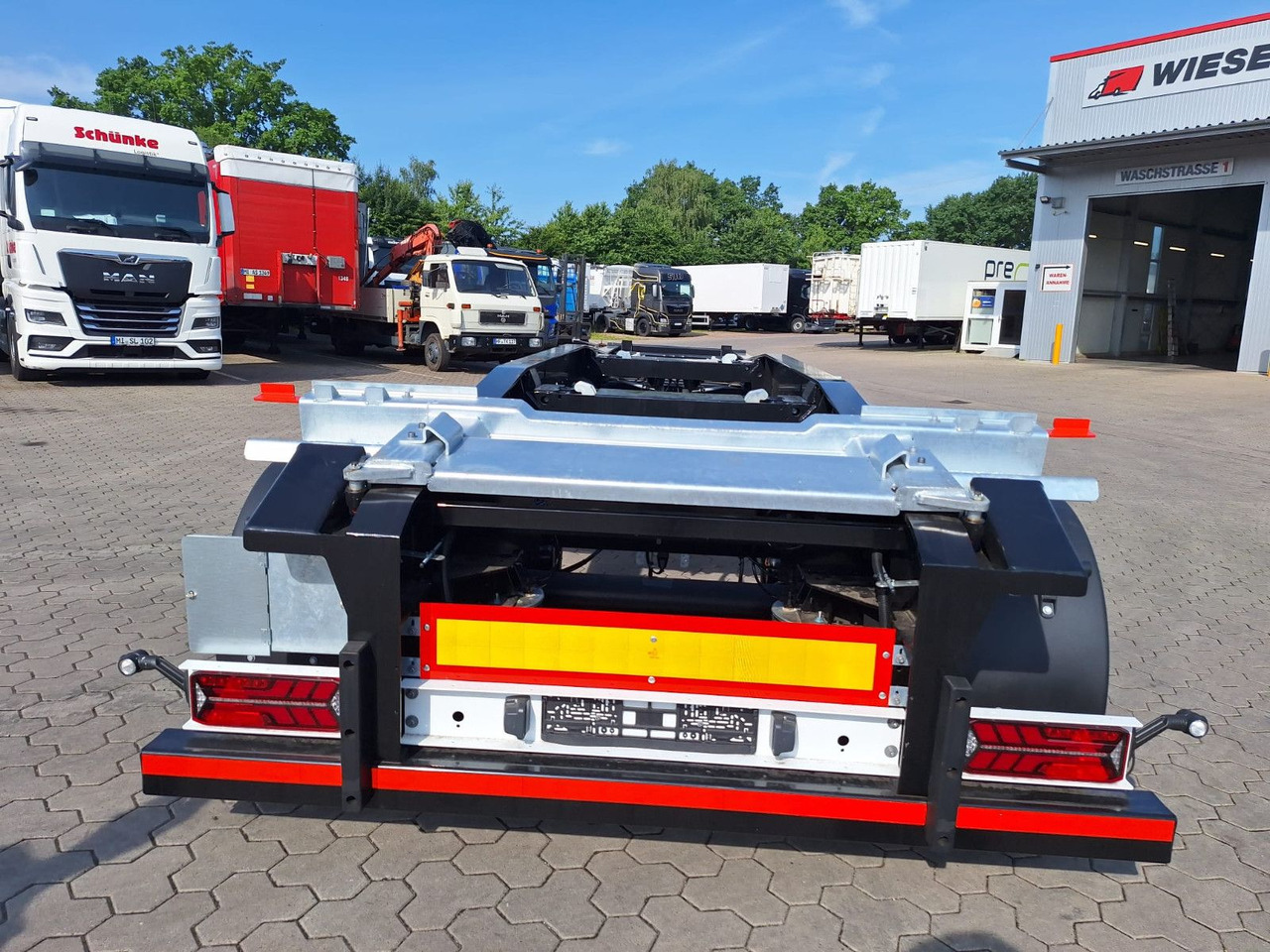 Wiese Abrollanhänger Schlittenanhänger - Remorcă abroll/ Skiploader: Foto 5 Wiese Abrollanhänger Schlittenanhänger - Remorcă abroll/ Skiploader: Foto 5
