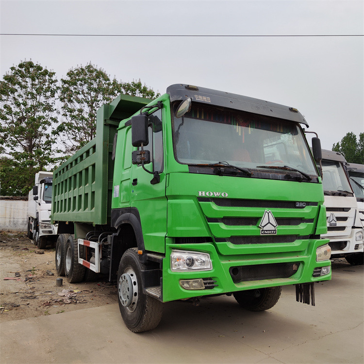 HOWO HOWO 6x4 380-Green Tipper - Camion basculantă: Foto 2 HOWO HOWO 6x4 380-Green Tipper - Camion basculantă: Foto 2