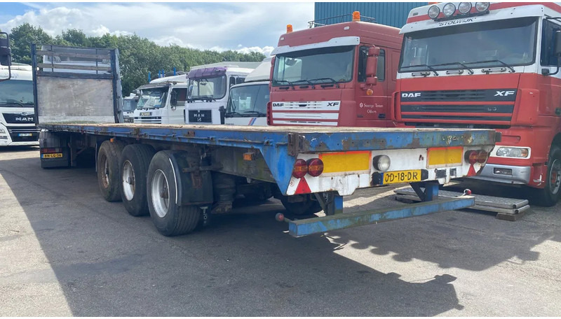 Zwalve 3 BPW axle with DRUM brake - Semiremorcă platformă: Foto 1 Zwalve 3 BPW axle with DRUM brake - Semiremorcă platformă: Foto 1