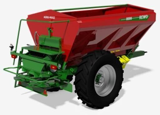 AGRO-MASZ Rozsiewacz REWO - Imprastietor îngrăşăminte: Foto 1 AGRO-MASZ Rozsiewacz REWO - Imprastietor îngrăşăminte: Foto 1