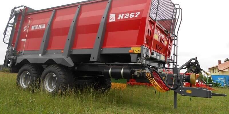 METAL-FACH N267 8T - Maşină de împrăştiat gunoi de grajd: Foto 3 METAL-FACH N267 8T - Maşină de împrăştiat gunoi de grajd: Foto 3