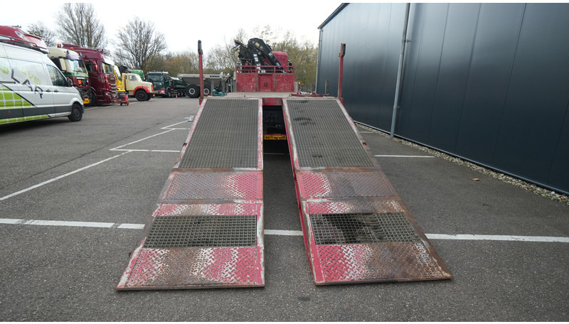 MAN TGA 35.400 8X4 MACHINE/CAR TRANSPORT WITH HIAB 244 EP-4 HI-DUO CRANE 364.000KM - Camion cu macara: Foto 5 MAN TGA 35.400 8X4 MACHINE/CAR TRANSPORT WITH HIAB 244 EP-4 HI-DUO CRANE 364.000KM - Camion cu macara: Foto 5