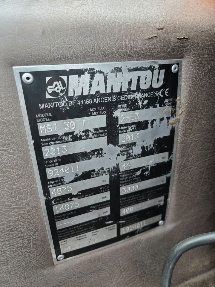 Manitou MSI30T - Stivuitor diesel: Foto 2 Manitou MSI30T - Stivuitor diesel: Foto 2