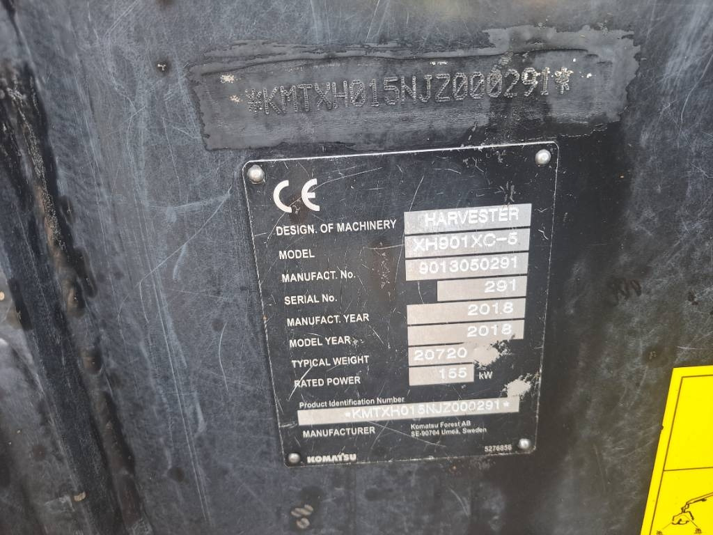 Komatsu 901 XC - Harvester: Foto 4 Komatsu 901 XC - Harvester: Foto 4