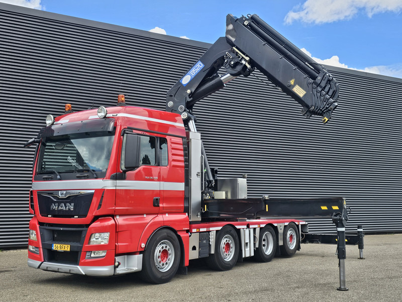 MAN TGX 37.480 8x2-6 / HMF 85 t/m CRANE / KRAN - Cap tractor: Foto 3 MAN TGX 37.480 8x2-6 / HMF 85 t/m CRANE / KRAN - Cap tractor: Foto 3