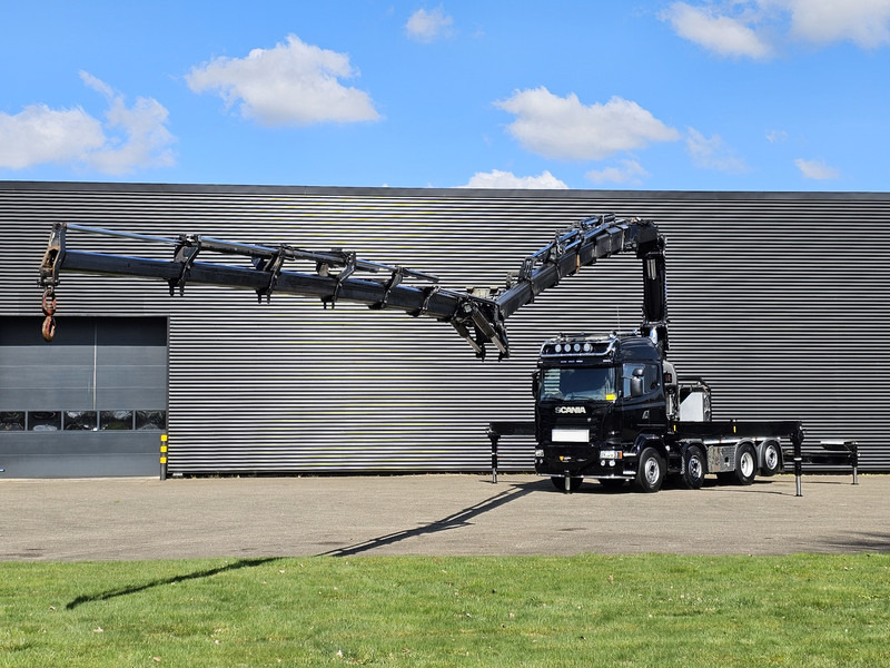 Scania R490 / 8x2 / HMF 85 TM CRANE / WINCH / JIB - Cap tractor: Foto 5 Scania R490 / 8x2 / HMF 85 TM CRANE / WINCH / JIB - Cap tractor: Foto 5