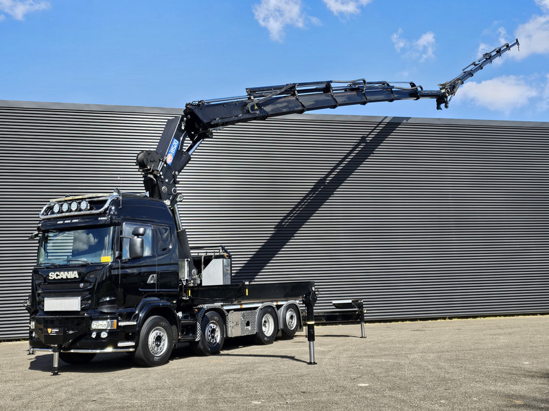 Scania R490 / 8x2 / HMF 85 TM CRANE / WINCH / JIB - Cap tractor: Foto 1 Scania R490 / 8x2 / HMF 85 TM CRANE / WINCH / JIB - Cap tractor: Foto 1