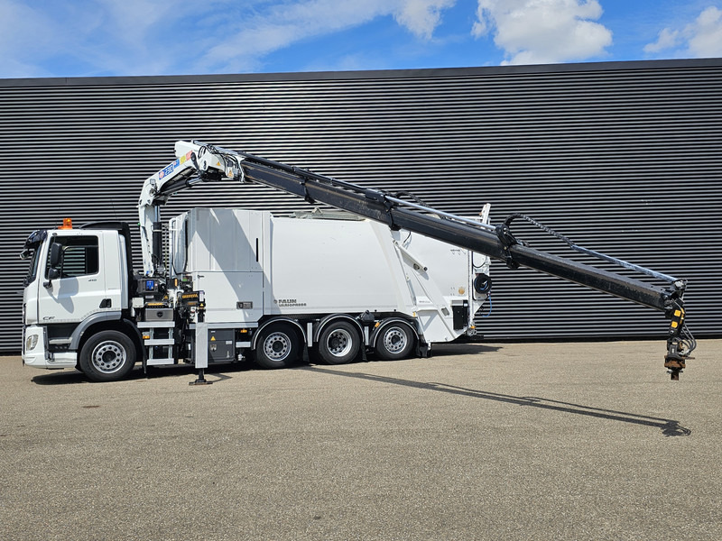 DAF CF 410 8X2/6 FAUN / BEKKER LAGRAM 16m3 / WAS INSTALLATIE - Autogunoiere: Foto 3 DAF CF 410 8X2/6 FAUN / BEKKER LAGRAM 16m3 / WAS INSTALLATIE - Autogunoiere: Foto 3