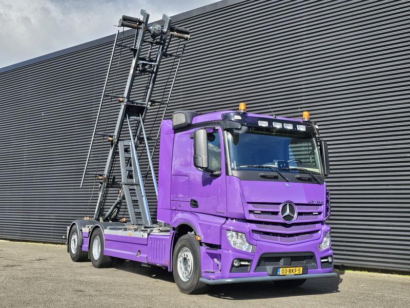 Mercedes-Benz AROCS 3345 / NCH CONTAINER SYSTEM 25T / CABLE - Camion cu sistem de cablu: Foto 2 Mercedes-Benz AROCS 3345 / NCH CONTAINER SYSTEM 25T / CABLE - Camion cu sistem de cablu: Foto 2