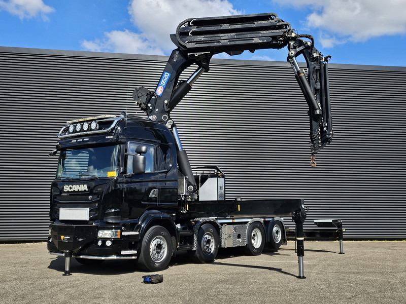 Scania R490 / 8x2 / HMF 85 TM CRANE / WINCH / JIB - Camion cu macara: Foto 3 Scania R490 / 8x2 / HMF 85 TM CRANE / WINCH / JIB - Camion cu macara: Foto 3