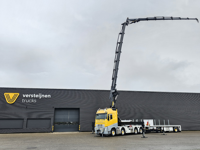 Volvo FH 540 8x4 / PALFINGER 165 TEC 7 + PJ300 / WINCH - Camion platformă, Camion cu macara: Foto 3 Volvo FH 540 8x4 / PALFINGER 165 TEC 7 + PJ300 / WINCH - Camion platformă, Camion cu macara: Foto 3