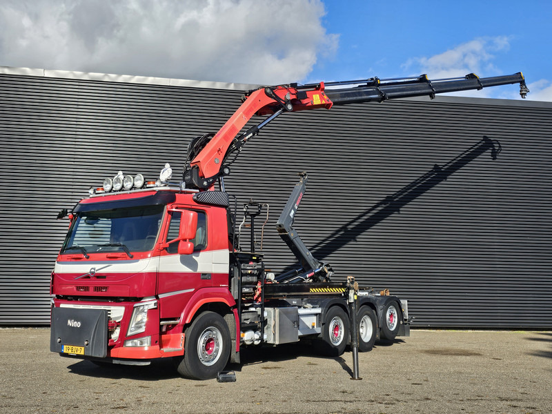 Volvo FM 420 8x2 / HIAB HOOKLIFT + 30 t/m CRANE - KRAN - Camion cu cârlig, Camion cu macara: Foto 1 Volvo FM 420 8x2 / HIAB HOOKLIFT + 30 t/m CRANE - KRAN - Camion cu cârlig, Camion cu macara: Foto 1