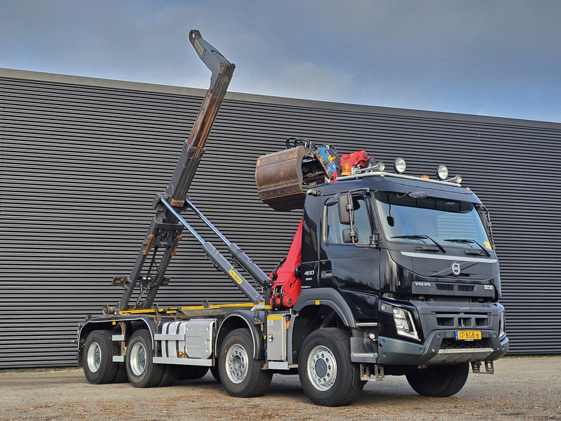 Volvo FM 460 8x6 / PALFINGER EPSILON / HOOKLIFT - Camion cu cârlig, Camion cu macara: Foto 4 Volvo FM 460 8x6 / PALFINGER EPSILON / HOOKLIFT - Camion cu cârlig, Camion cu macara: Foto 4