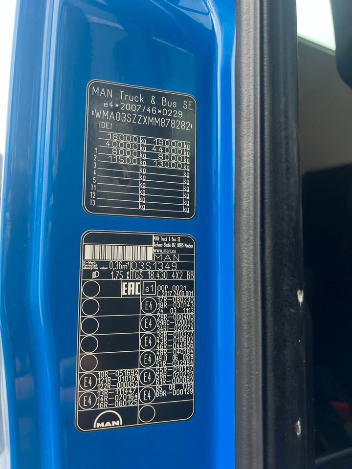 MAN 18.430 4X2 Meiller 3. Seitenkipper Top Zustand - Camion basculantă: Foto 3 MAN 18.430 4X2 Meiller 3. Seitenkipper Top Zustand - Camion basculantă: Foto 3