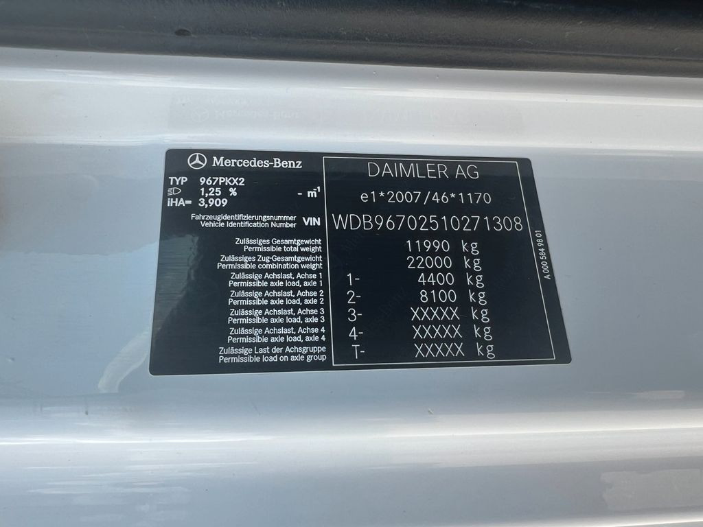 Mercedes-Benz 1221 4X2 offene Pritsche Mercedes-Benz 1221 4X2 offene Pritsche - Camion platformă: Foto 3 Mercedes-Benz 1221 4X2 offene Pritsche Mercedes-Benz 1221 4X2 offene Pritsche - Camion platformă: Foto 3