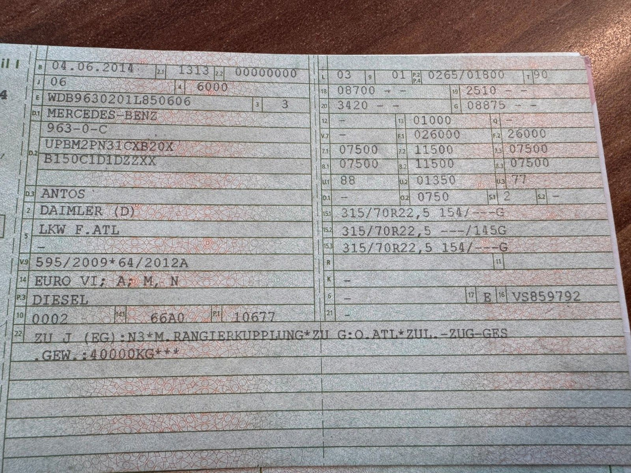 Mercedes-Benz 2536 ADR Valid & kipphydraulik für Gastank - Camion cisternă: Foto 2 Mercedes-Benz 2536 ADR Valid & kipphydraulik für Gastank - Camion cisternă: Foto 2