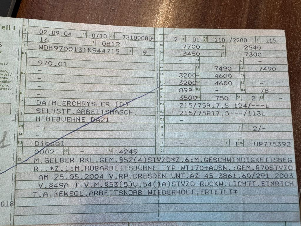 Mercedes-Benz 815 4x2 Hubarbeitsbühne Wumag 170 high 17 m Mercedes-Benz 815 4x2 Hubarbeitsbühne Wumag 170 high 17 m - Camion cu nacela, Autoutilitară: Foto 2 Mercedes-Benz 815 4x2 Hubarbeitsbühne Wumag 170 high 17 m Mercedes-Benz 815 4x2 Hubarbeitsbühne Wumag 170 high 17 m - Camion cu nacela, Autoutilitară: Foto 2