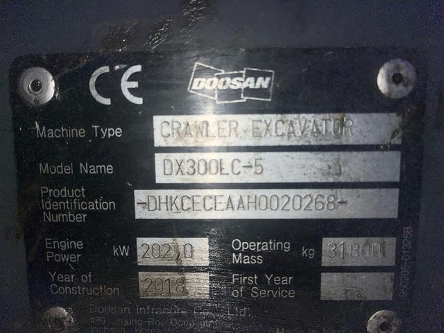Doosan DX300LC-5 - Excavator pe şenile: Foto 5 Doosan DX300LC-5 - Excavator pe şenile: Foto 5