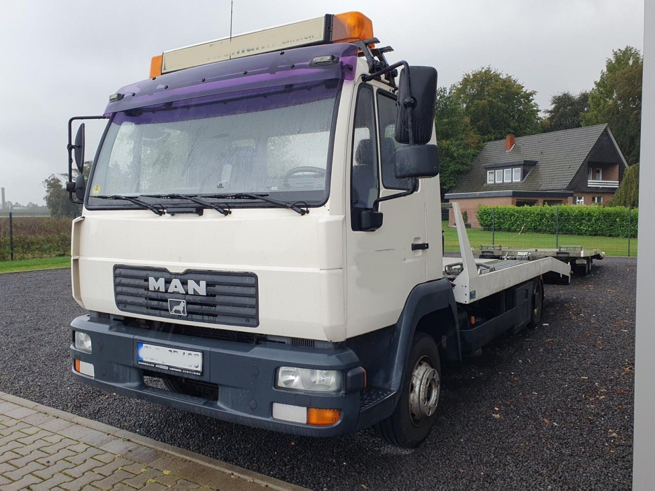 Man LE 8.180 Autotransporter NL: 2940 kg - Camion transport auto: Foto 2 Man LE 8.180 Autotransporter NL: 2940 kg - Camion transport auto: Foto 2