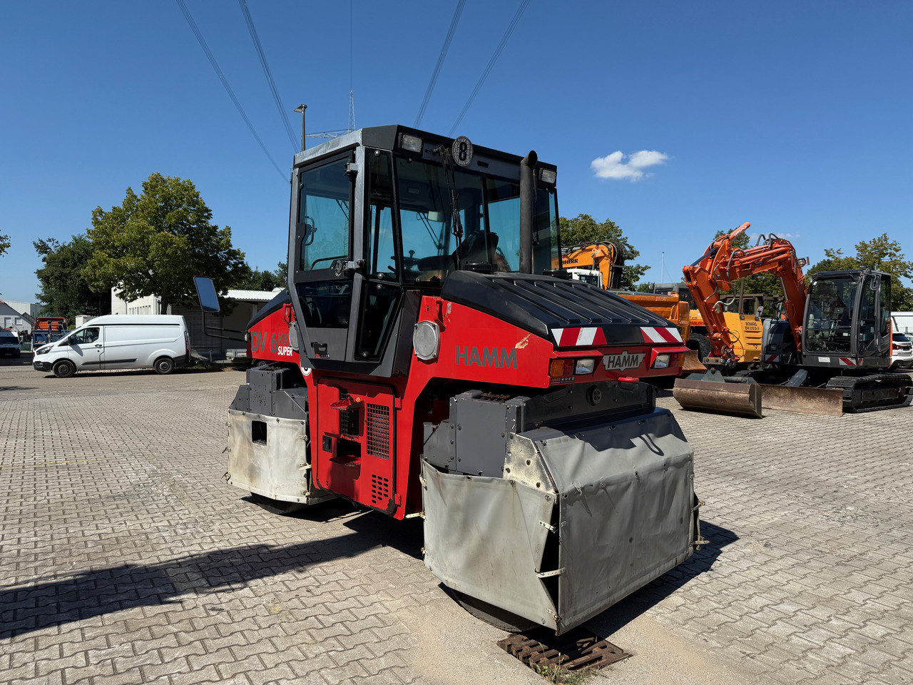 Hamm DV6 KK Gummiradwalze - Compactor cu pneuri: Foto 5 Hamm DV6 KK Gummiradwalze - Compactor cu pneuri: Foto 5