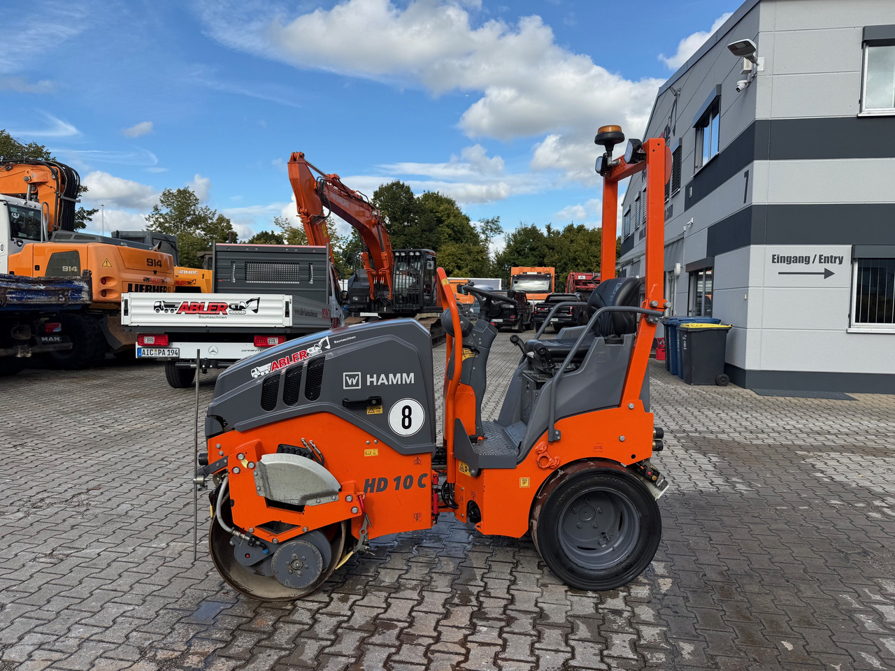 Hamm HD10 C VT Kombiwalze neues Modell 900h! - Cilindru compactor mixt: Foto 3 Hamm HD10 C VT Kombiwalze neues Modell 900h! - Cilindru compactor mixt: Foto 3