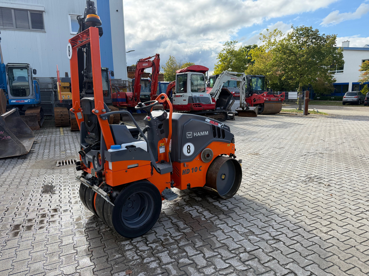 Hamm HD10 C VT Kombiwalze neues Modell 900h! - Cilindru compactor mixt: Foto 5 Hamm HD10 C VT Kombiwalze neues Modell 900h! - Cilindru compactor mixt: Foto 5