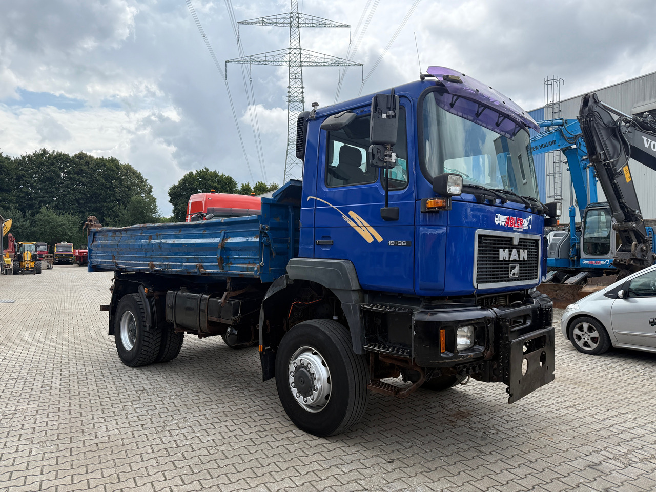 MAN 19.364 3-Seiten-Kipper Allrad Winterdienst - Camion basculantă: Foto 3 MAN 19.364 3-Seiten-Kipper Allrad Winterdienst - Camion basculantă: Foto 3