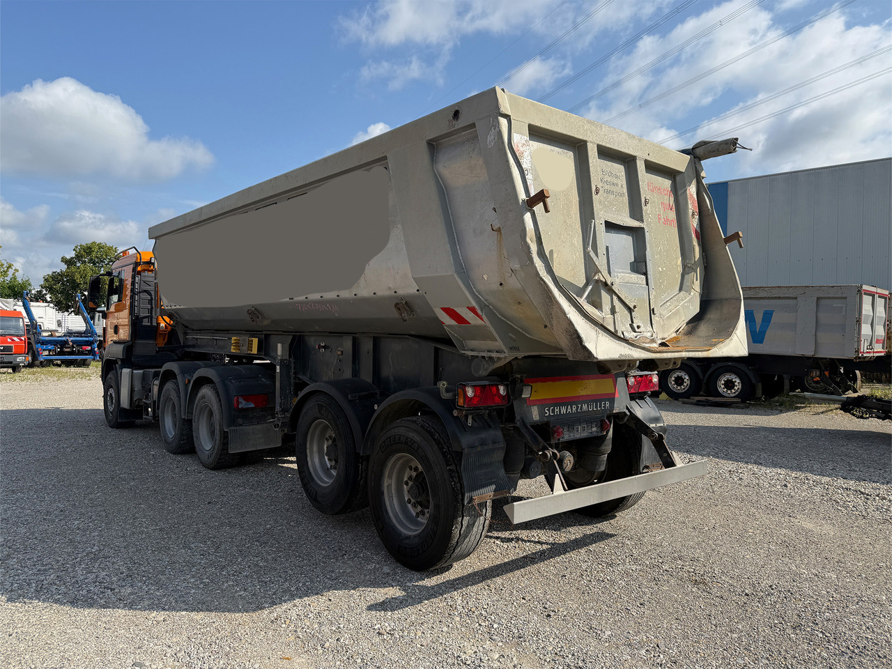 MAN TGS 26.480 SZM 6x4 mit Kippauflieger - Camion basculantă: Foto 5 MAN TGS 26.480 SZM 6x4 mit Kippauflieger - Camion basculantă: Foto 5