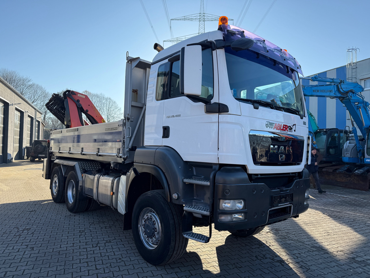MAN TGS 28.400 Kipper Kran Palfinger PK 20002 Funk - Camion basculantă, Camion cu macara: Foto 5 MAN TGS 28.400 Kipper Kran Palfinger PK 20002 Funk - Camion basculantă, Camion cu macara: Foto 5