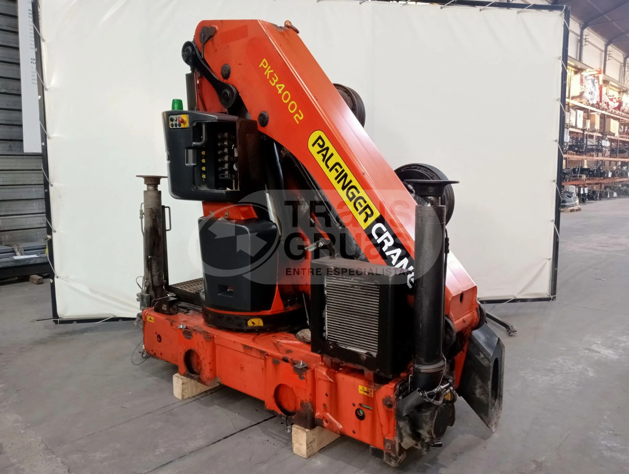Grúa hidráulica Palfinger PK 34002 SH - Macara montată: Foto 1 Grúa hidráulica Palfinger PK 34002 SH - Macara montată: Foto 1
