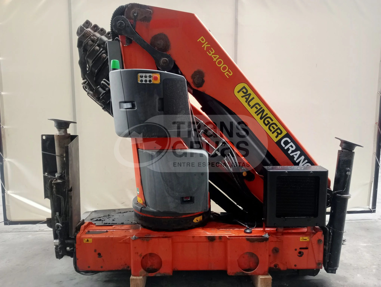 Grúa hidráulica Palfinger PK 34002 SH - Macara montată: Foto 1 Grúa hidráulica Palfinger PK 34002 SH - Macara montată: Foto 1