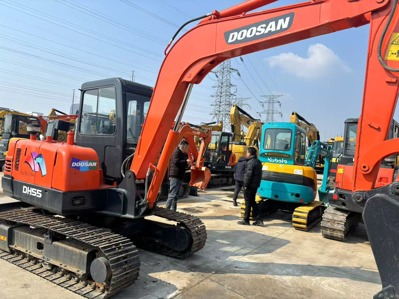 Doosan DH55 - Mini excavator: Foto 2 Doosan DH55 - Mini excavator: Foto 2