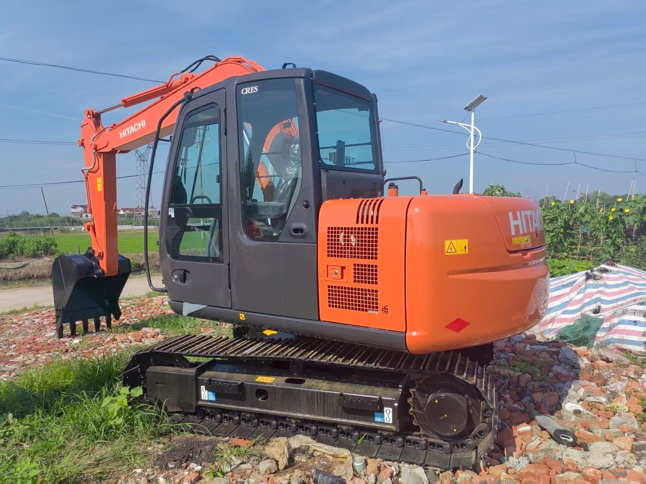 HITACHI ZX60 ZX70 new - Mini excavator: Foto 5 HITACHI ZX60 ZX70 new - Mini excavator: Foto 5