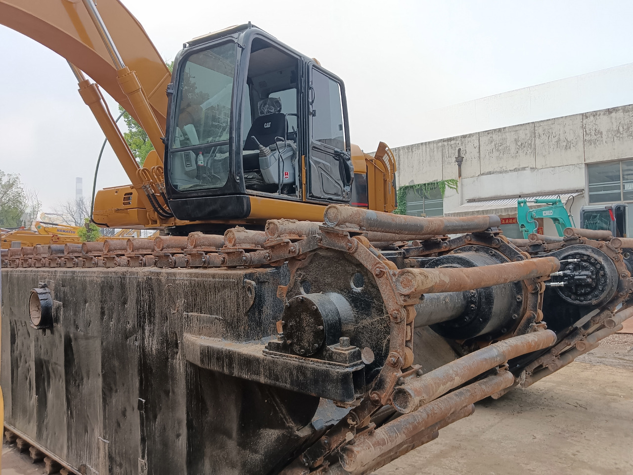 CAT 320BL 320CL Customizable Dredger - Excavator plutitoare: Foto 4 CAT 320BL 320CL Customizable Dredger - Excavator plutitoare: Foto 4