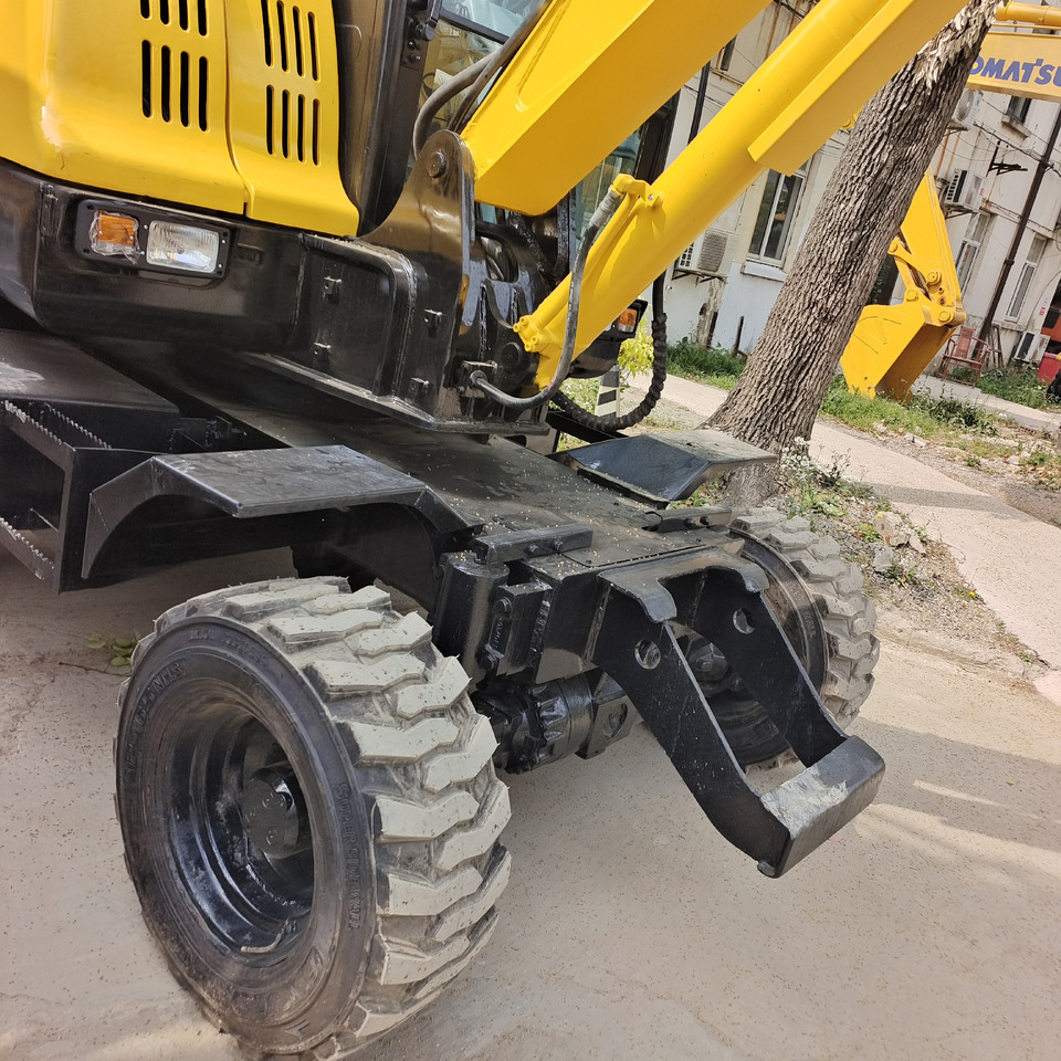 HYUNDAI R60W-7 - Excavator pe roţi: Foto 5 HYUNDAI R60W-7 - Excavator pe roţi: Foto 5
