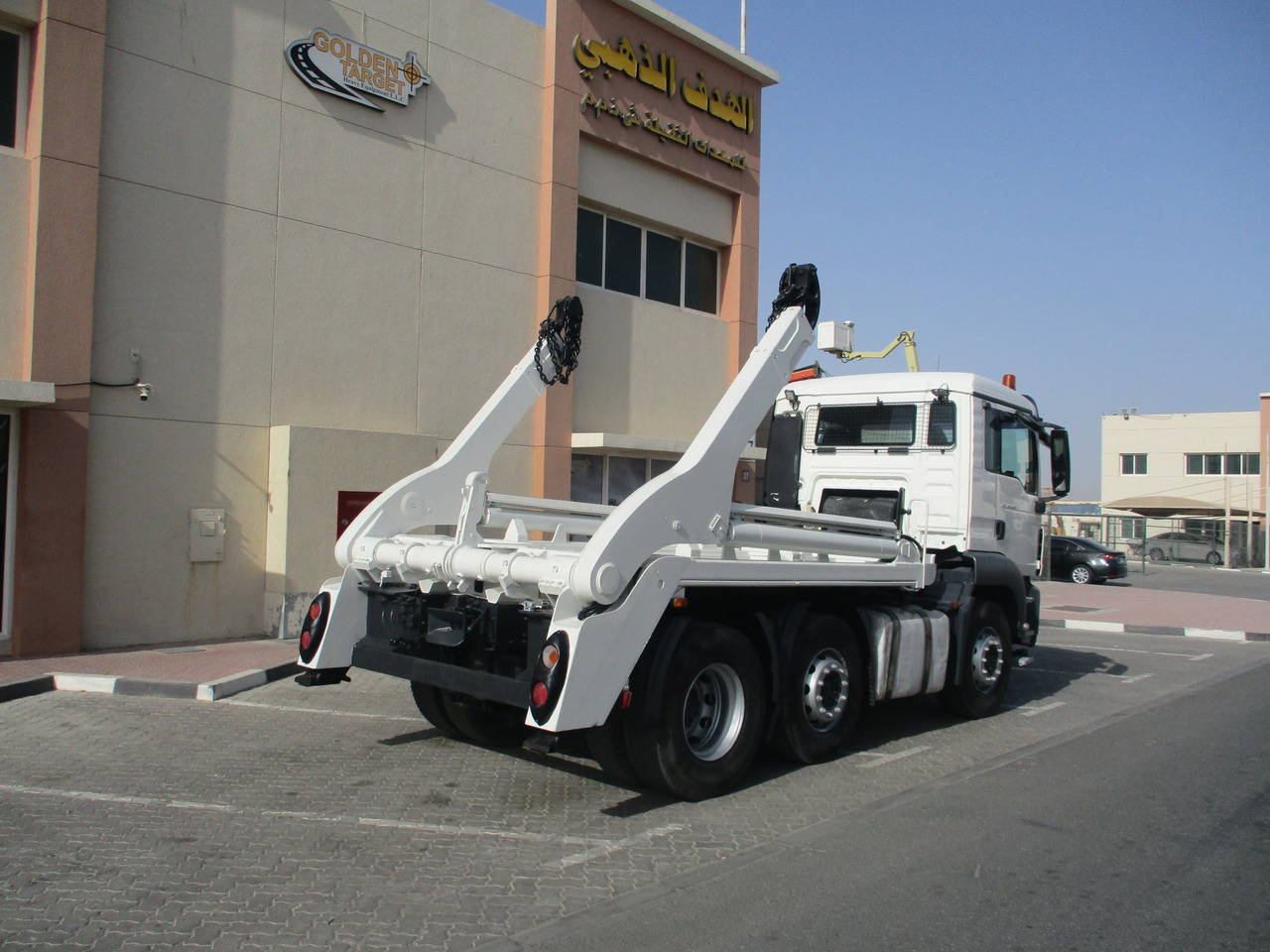 MAN TGS 26.360 6x2 Skip Loader - Camion container de gunoi: Foto 3 MAN TGS 26.360 6x2 Skip Loader - Camion container de gunoi: Foto 3