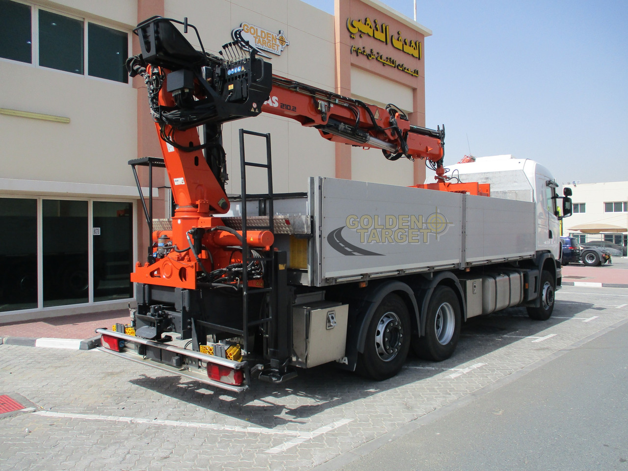 SCANIA G480 6x2 with ATLAS 210.2 Block Crane - Camion cu macara: Foto 3 SCANIA G480 6x2 with ATLAS 210.2 Block Crane - Camion cu macara: Foto 3