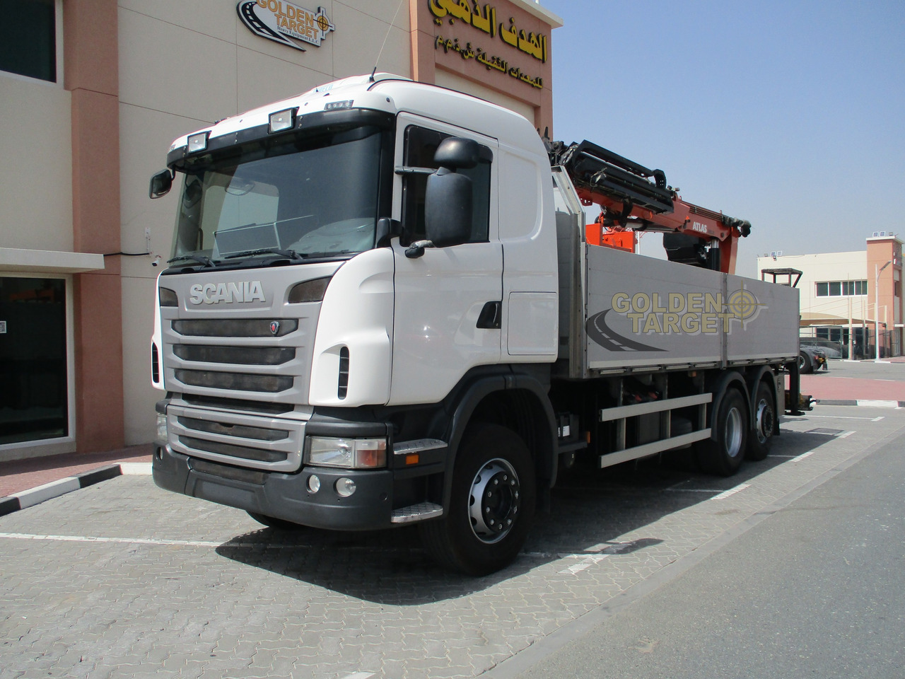 SCANIA G480 6x2 with ATLAS 210.2 Block Crane - Camion cu macara: Foto 2 SCANIA G480 6x2 with ATLAS 210.2 Block Crane - Camion cu macara: Foto 2